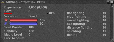 Signature for player Arkthep