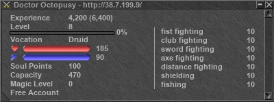 Signature for player Doctor Octopusy