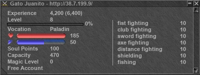 Signature for player Gato Juanito