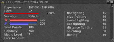 Signature for player La Burrita