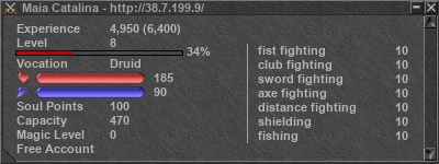 Signature for player Maia Catalina