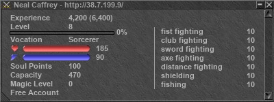 Signature for player Neal Caffrey