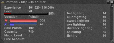 Signature for player Perroflai