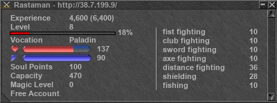 Signature for player Rastaman