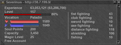 Signature for player Severinus