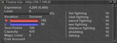 Signature for player Tirama Gia