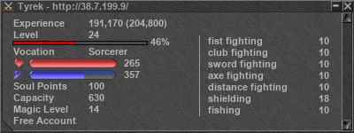 Signature for player Tyrek